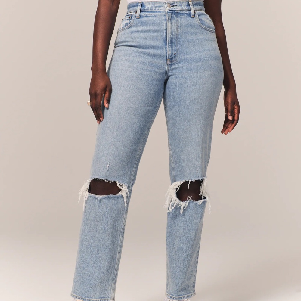 Abercrombie curve love 90s straight